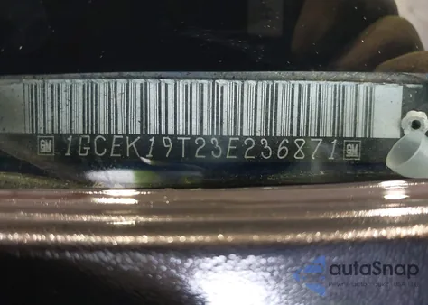 2003 Chevrolet Silverado 1500 Ls from USA, damaged, VIN 1GCEK19T23E236871